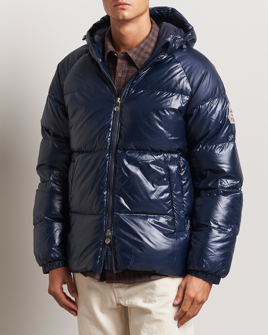 Herr | Samtida jackor | Pyrenex | Sten Hooded Puffer Jacket Amiral