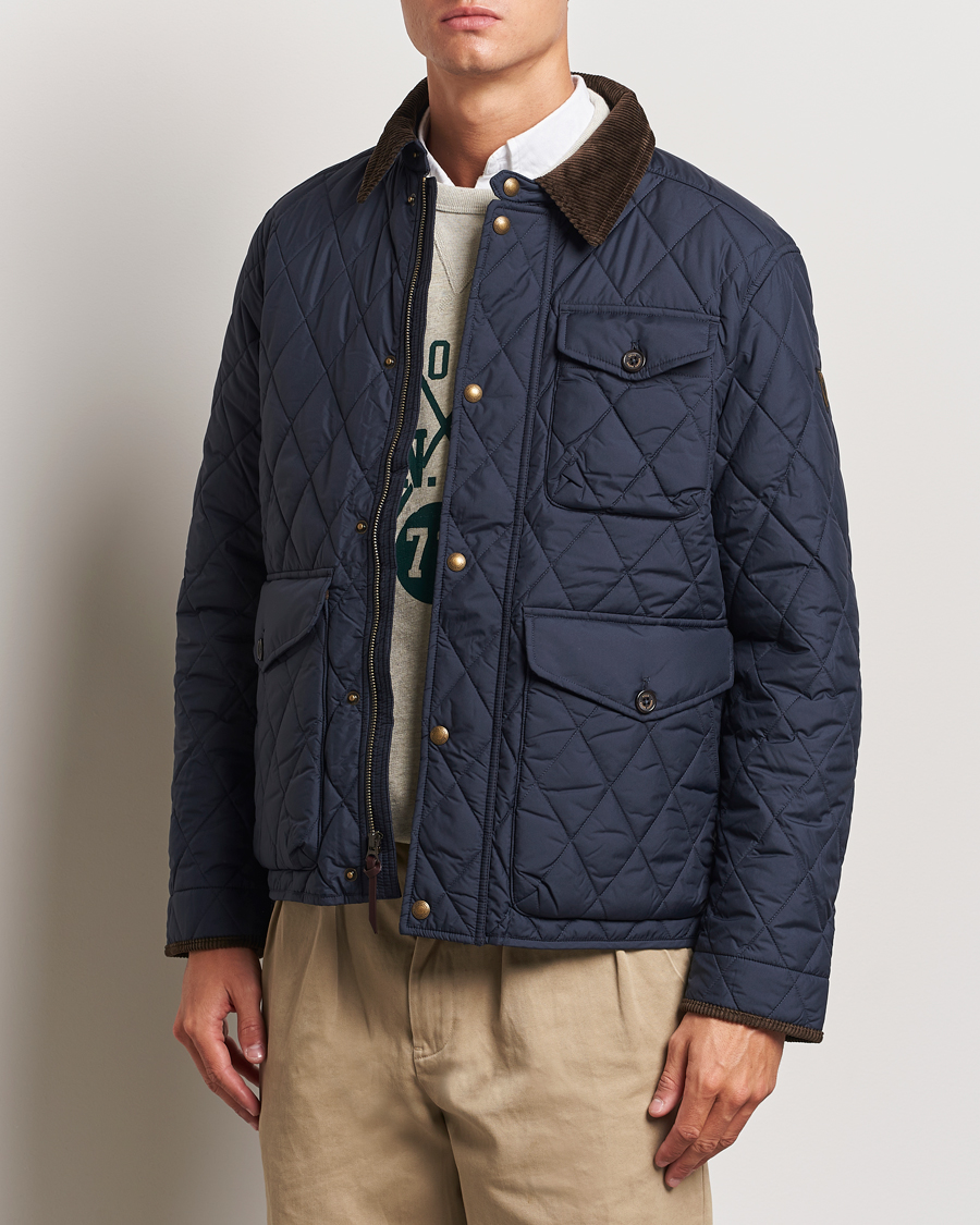 Herr | Quiltade jackor | Polo Ralph Lauren | Beaton Quilted Jacket College Navy