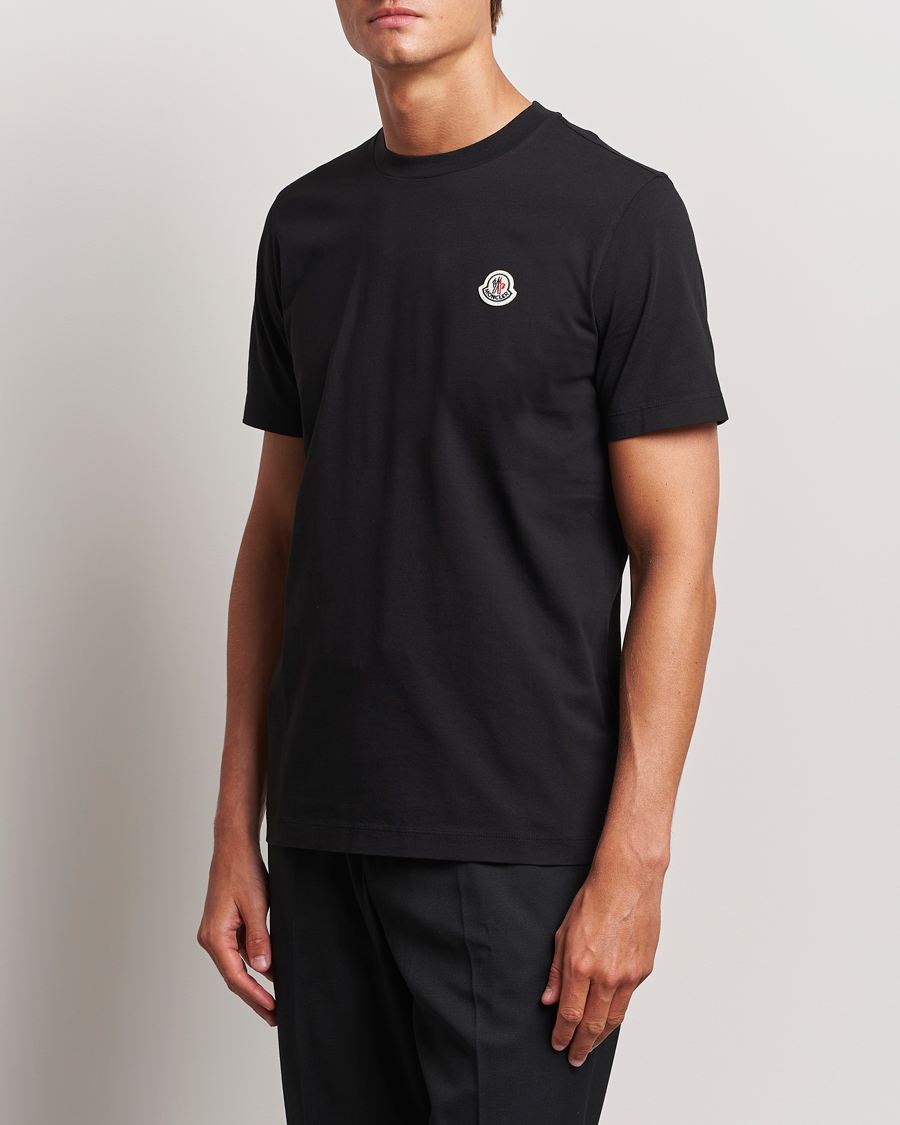 Herr |  | Moncler | 3-Pack Logo T-Shirt Black