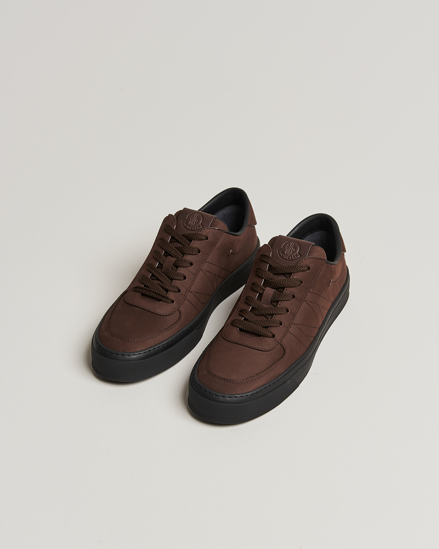 Herr |  | Moncler | Monclub Sneakers Brown Suede