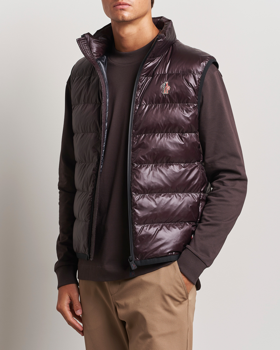 Herr | Outdoorjackor | Moncler Grenoble | Down Vest Brown