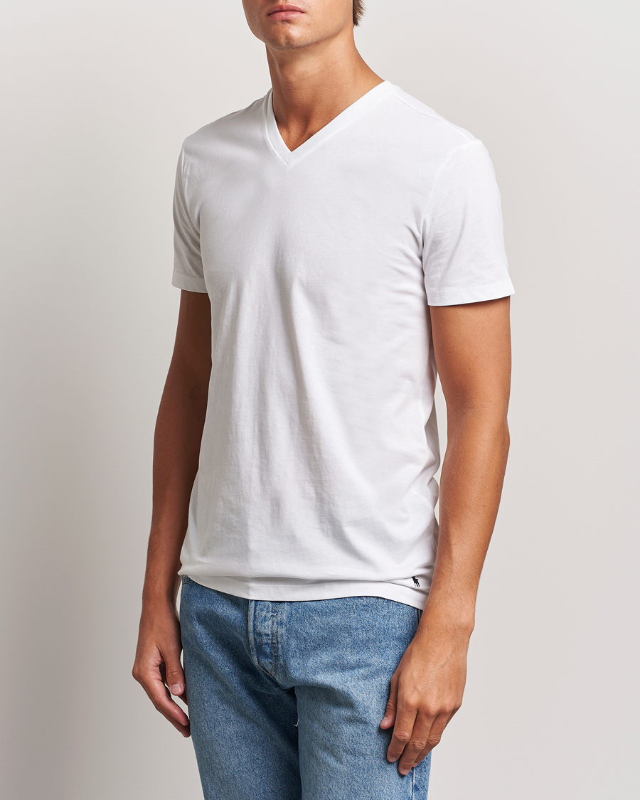 Herr |  | Polo Ralph Lauren | 3-Pack V Neck T-Shirt White