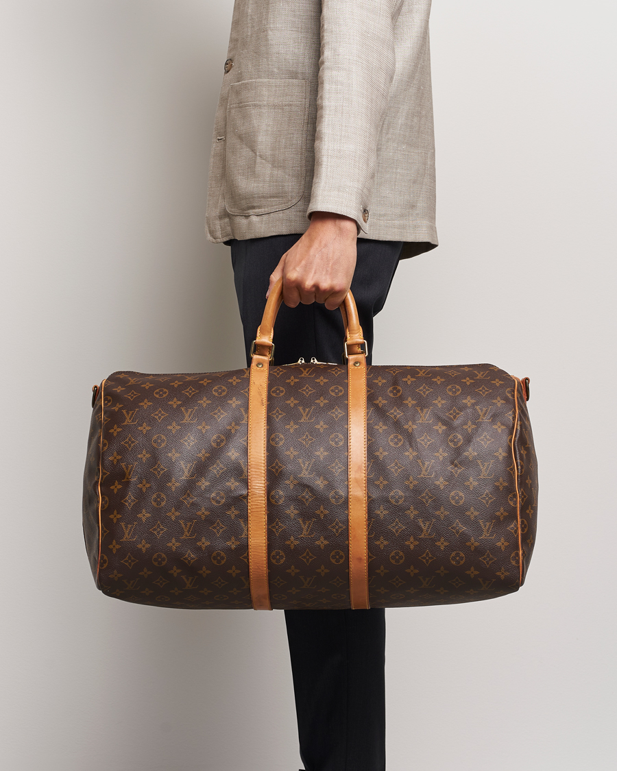 Herr | Pre-Owned & Vintage Bags | Louis Vuitton Pre-Owned | Keepall 50 Bag Monogram 