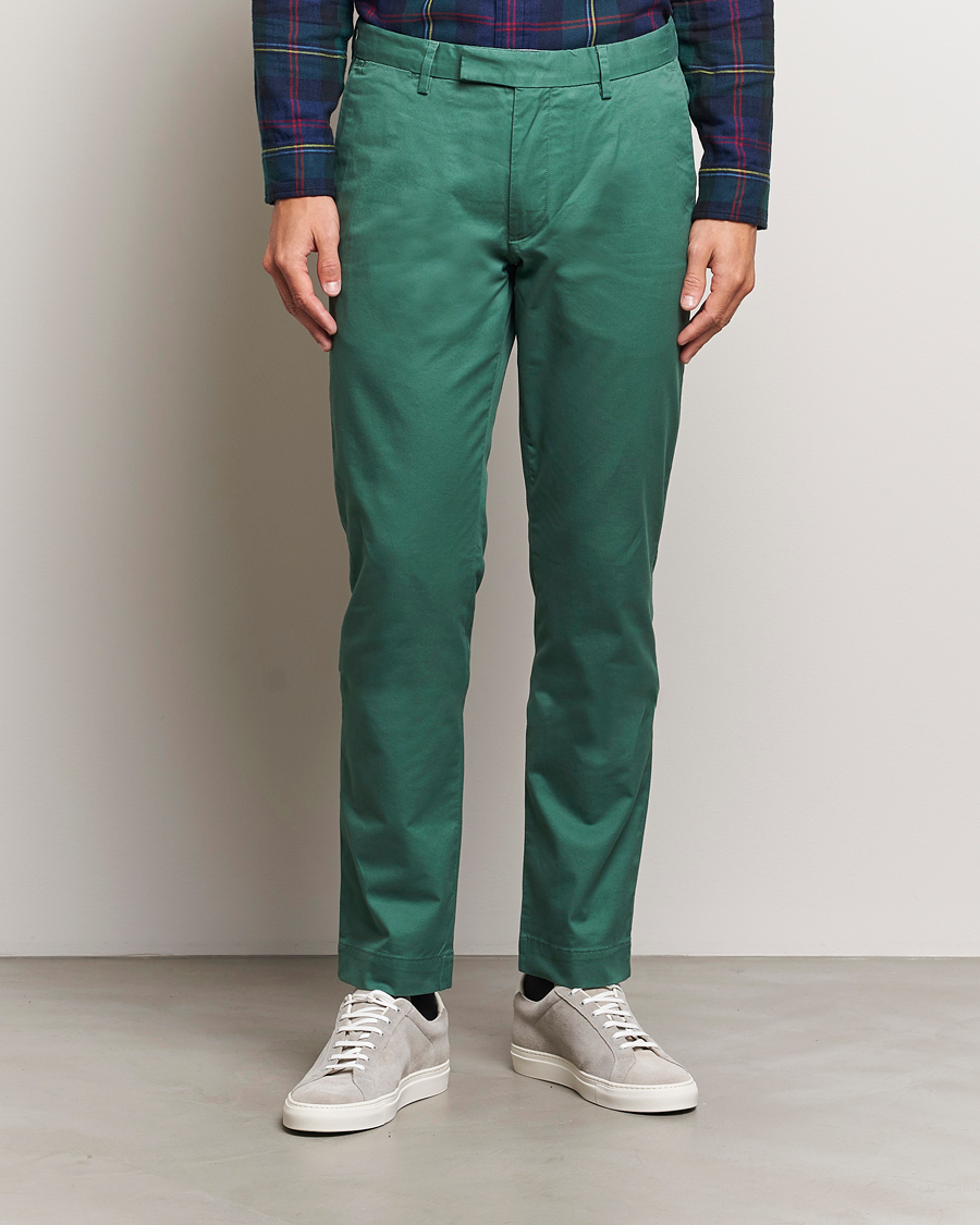 Herr |  | Polo Ralph Lauren | Slim Fit Stretch Chinos Washed Forest