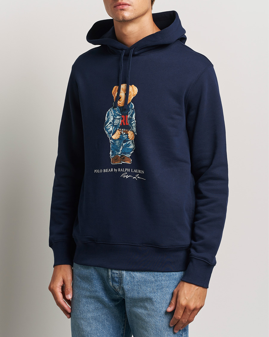 Herr |  | Polo Ralph Lauren | Pullover Hoodie Cruise Navy Denim Bear