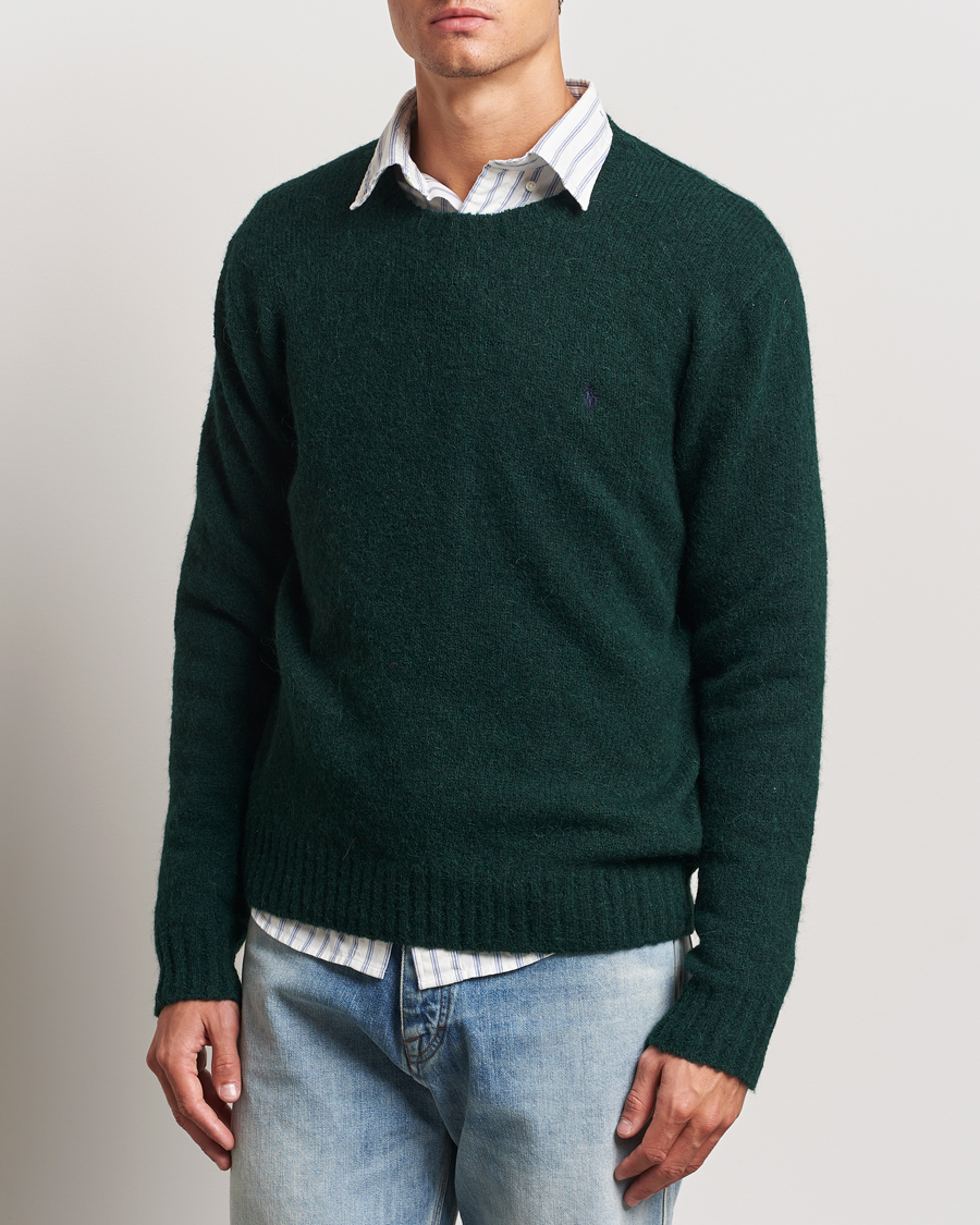 Herr |  | Polo Ralph Lauren | Alpaca Crew Neck Sweater Moss Agate