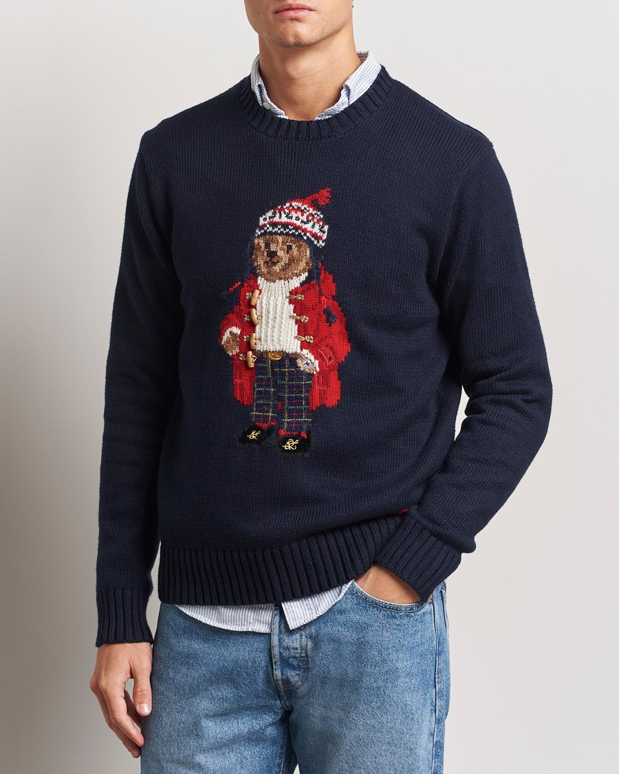 Herr |  | Polo Ralph Lauren | Holiday Bear Sweater RL Navy