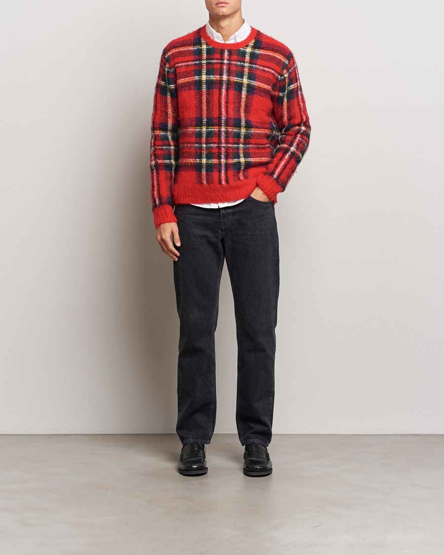 Ralph Lauren top Plaid Merino Wool Plus Sweater