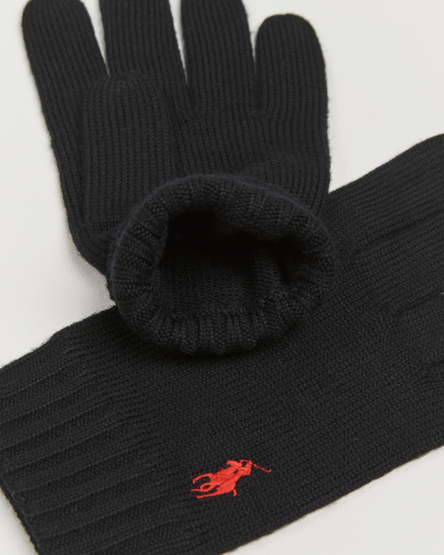 Herr |  | Polo Ralph Lauren | Merino Gloves Polo Black