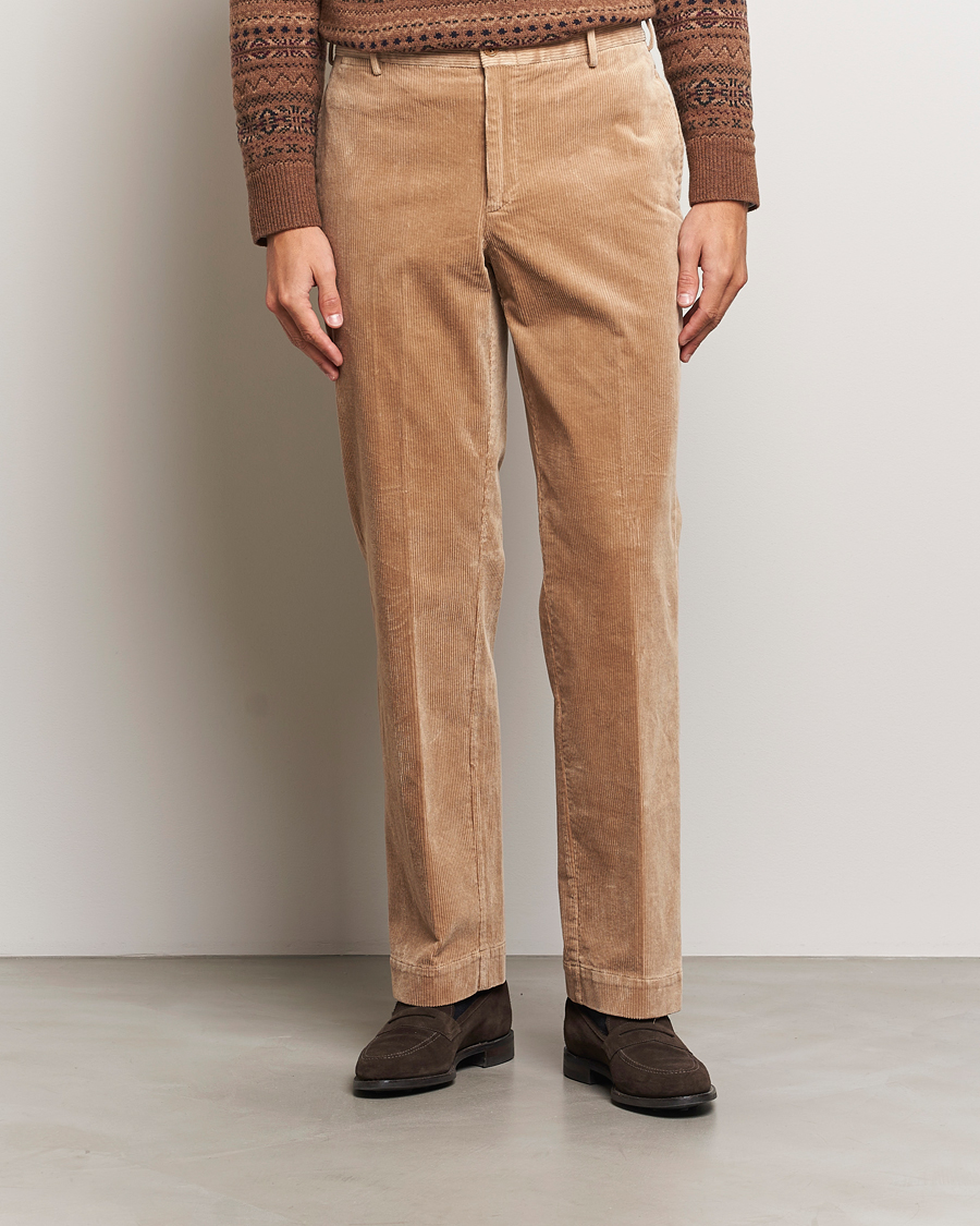 Briglia 1949 Easy Fit Corduroy Trousers Taupe | Herr - Care of Carl