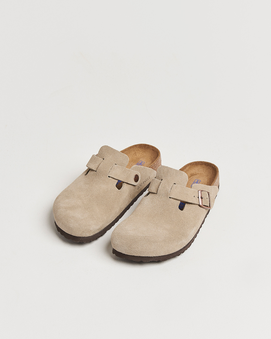 Herr |  | BIRKENSTOCK | Woman Boston Soft Footbed Taupe Suede