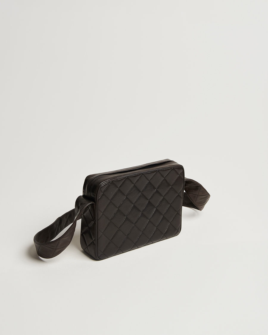 Herr |  | Chanel Pre-Owned | Tassel Flap Shoulder Bag Black Lambskin