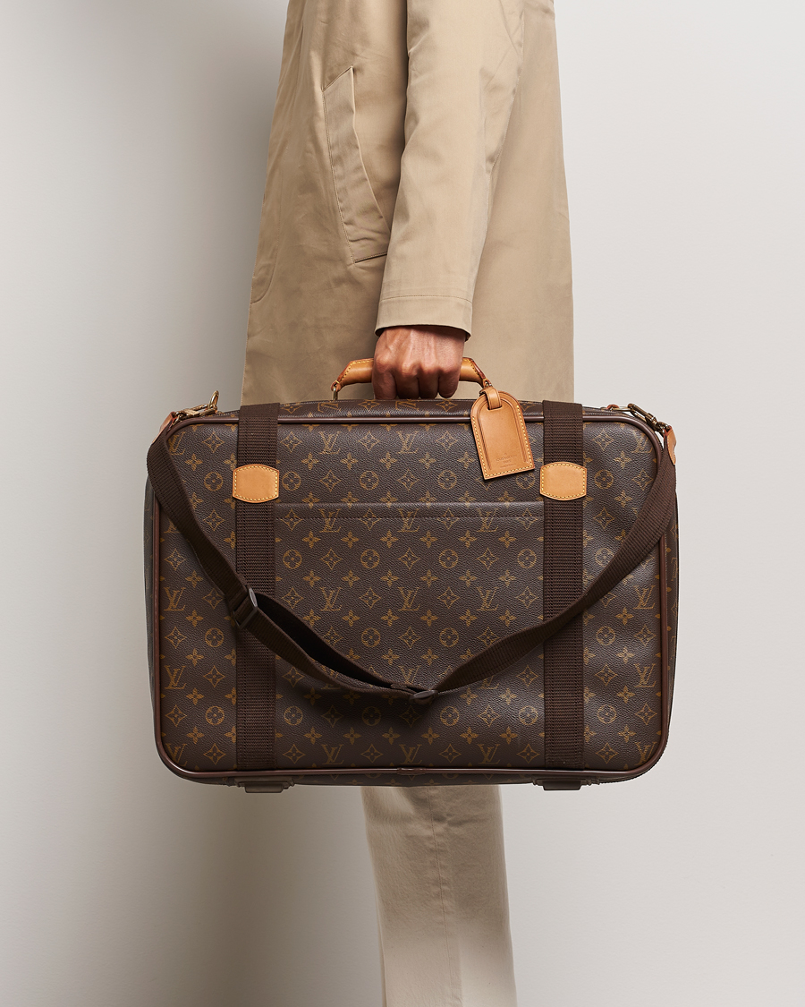 Herr | Pre-Owned & Vintage Bags | Louis Vuitton Pre-Owned | Satellite Suitcace 53 Monogram
