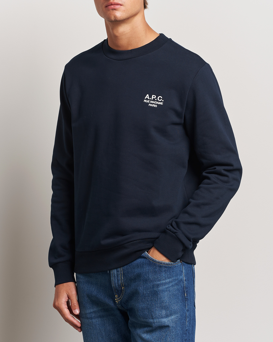 Herr |  | A.P.C. | Rue Madame Sweatshirt Dark Navy