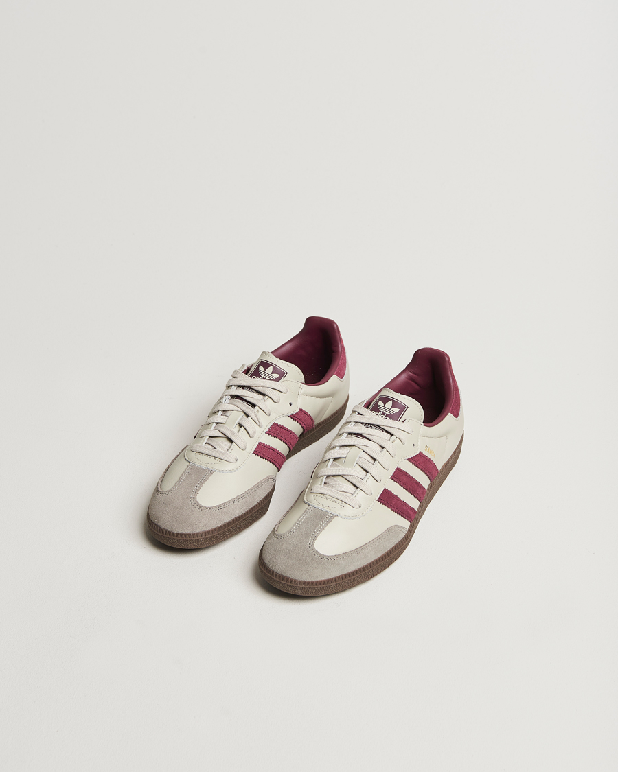 Herr |  | adidas Originals | Samba Original Sneaker Beige/Wine