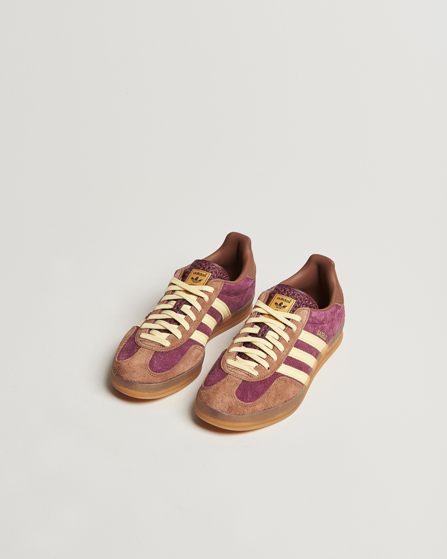 Herr |  | adidas Originals | Gazelle Indoor Two Tone Sneaker Burgundy