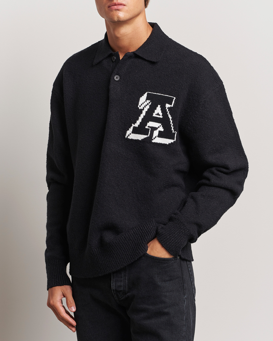 Herr |  | Axel Arigato | Team Polo Sweater Black