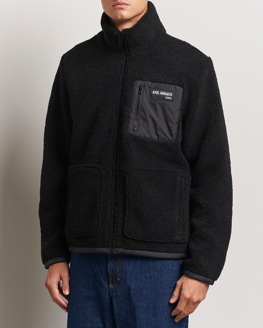 Herr |  | Axel Arigato | Billie Fleece Jacket Black