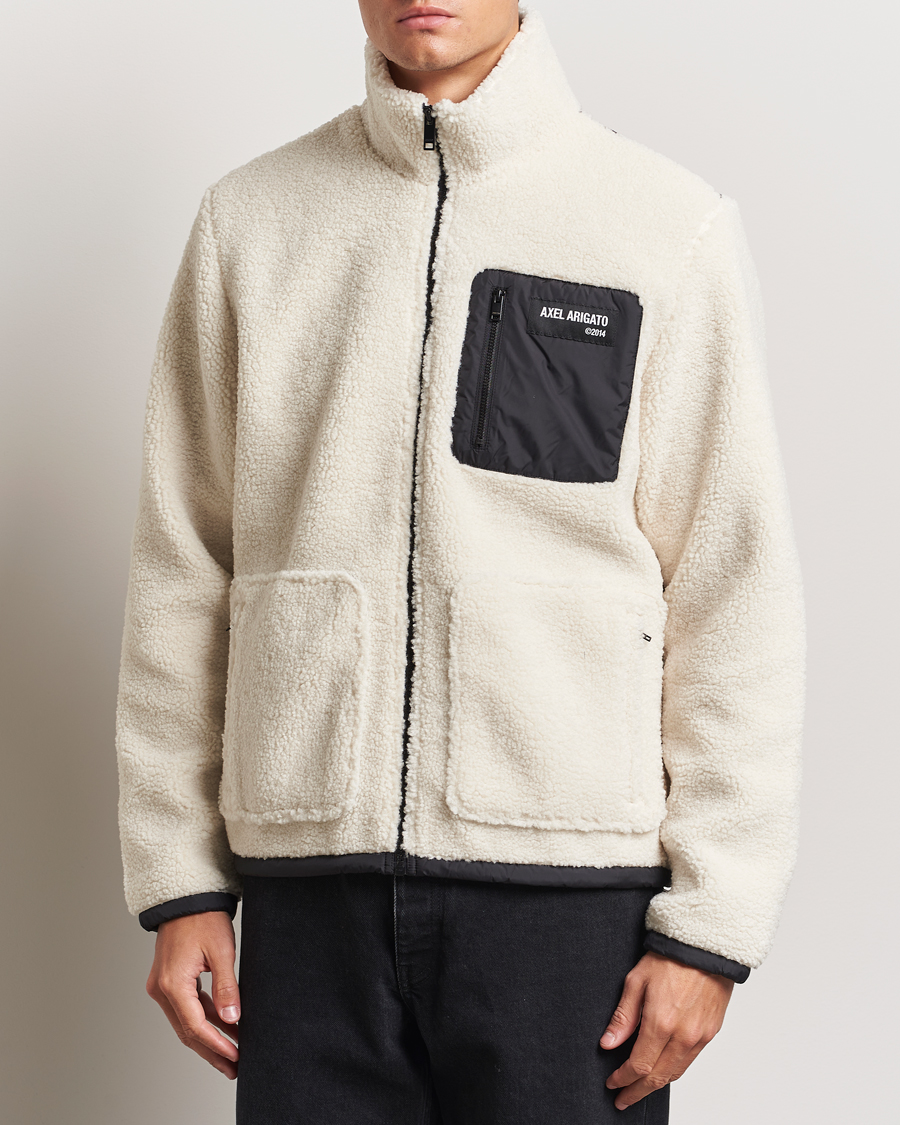 Herr |  | Axel Arigato | Billie Fleece Jacket Ecru