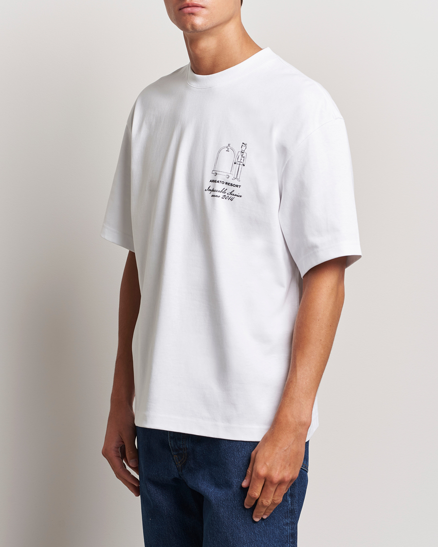 Herr | Kortärmade t-shirts | Axel Arigato | Resort T-Shirt White