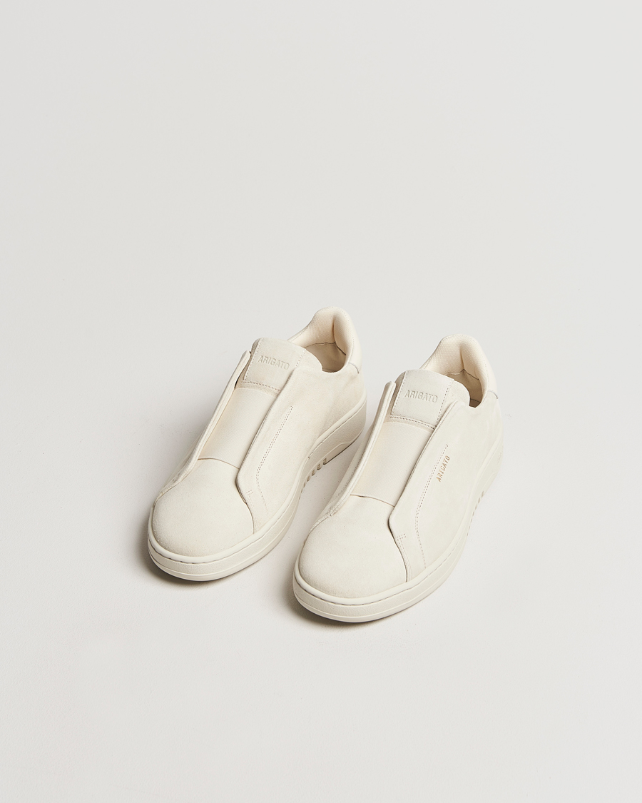 Herr |  | Axel Arigato | Dice Laceless Sneaker Off White Suede