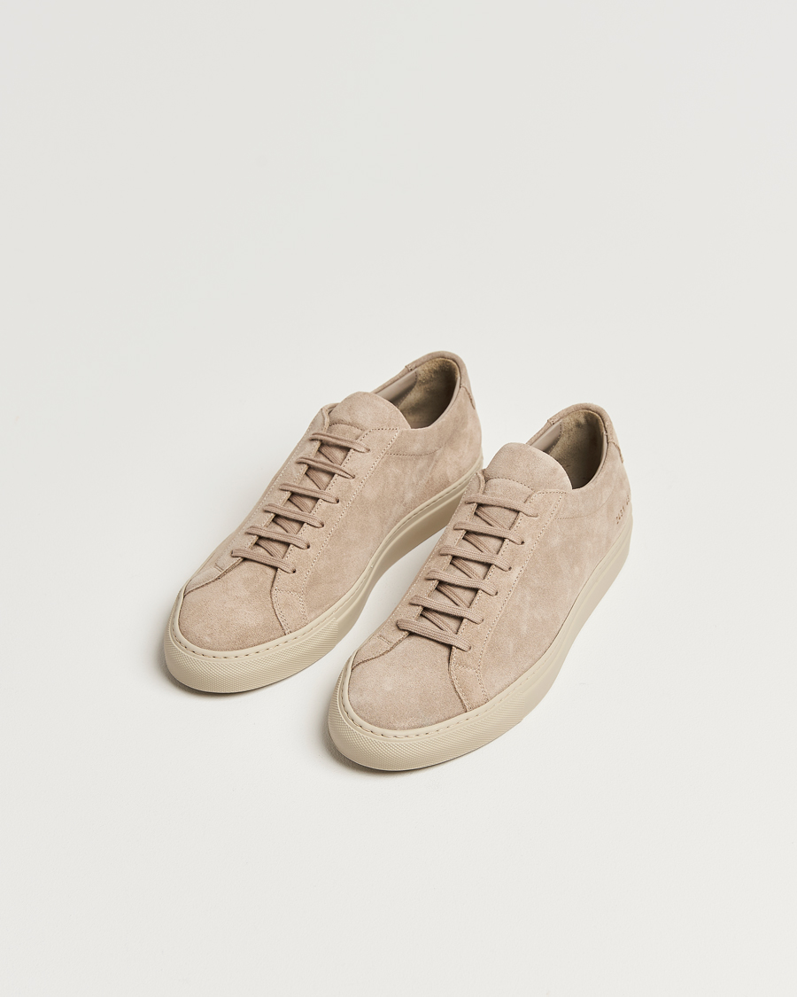 Herr |  | Common Projects | Original Achilles Suede Sneaker Taupe