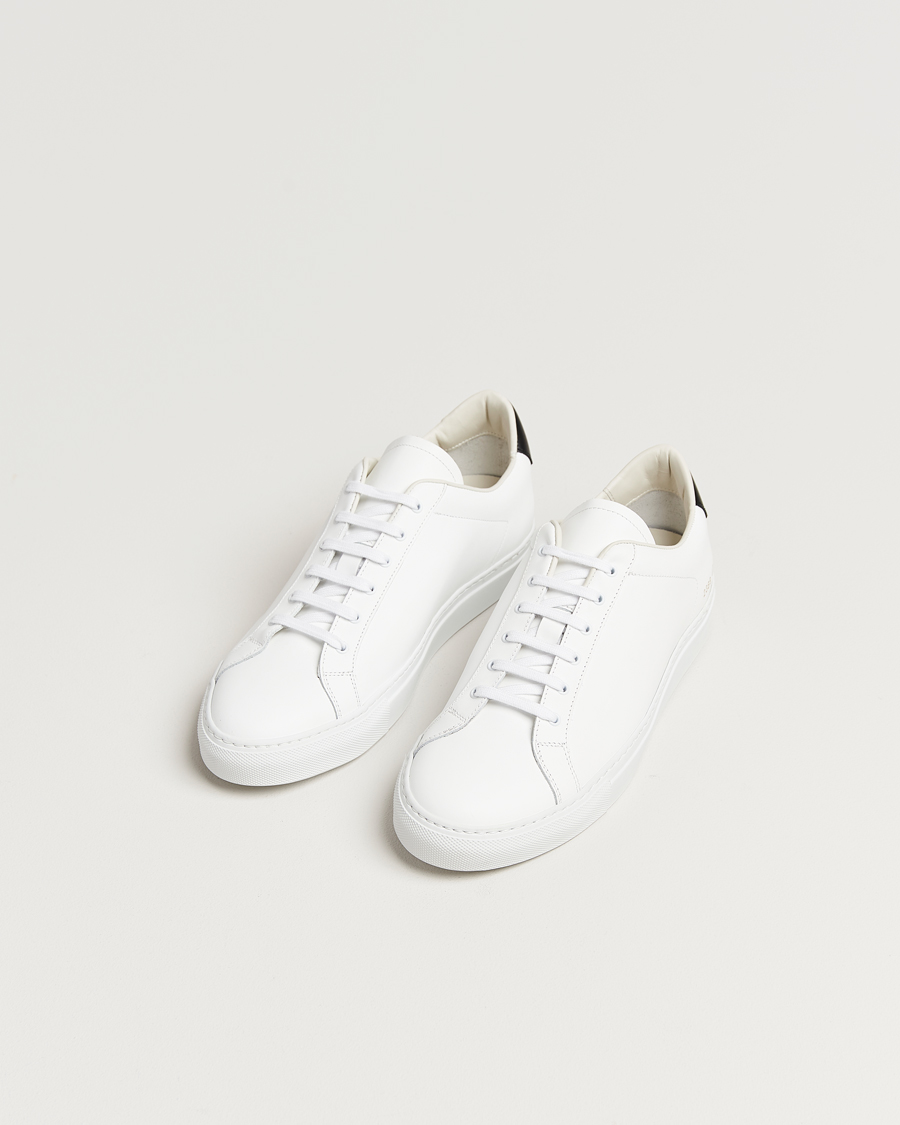 Herr |  | Common Projects | Retro Classic Leather Sneaker White/Black