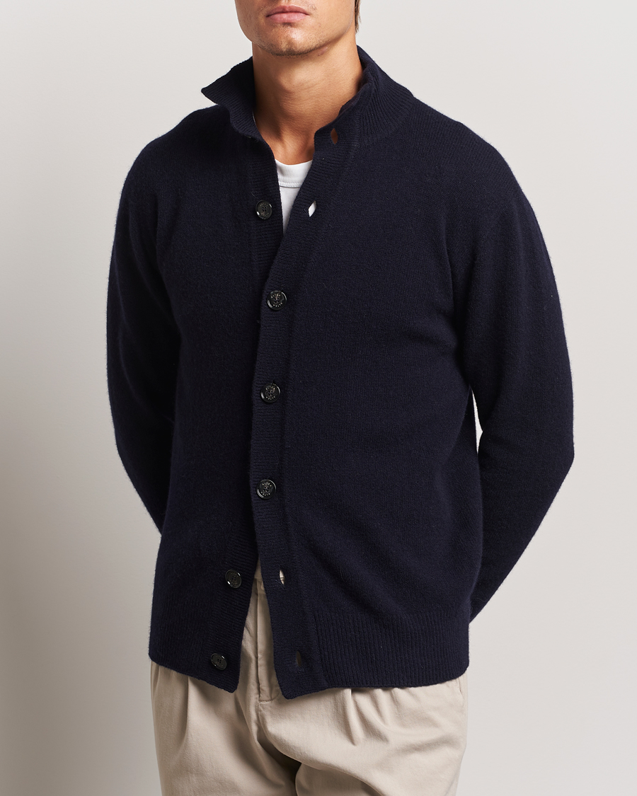 Herr |  | Altea | Shetland Cardigan Navy