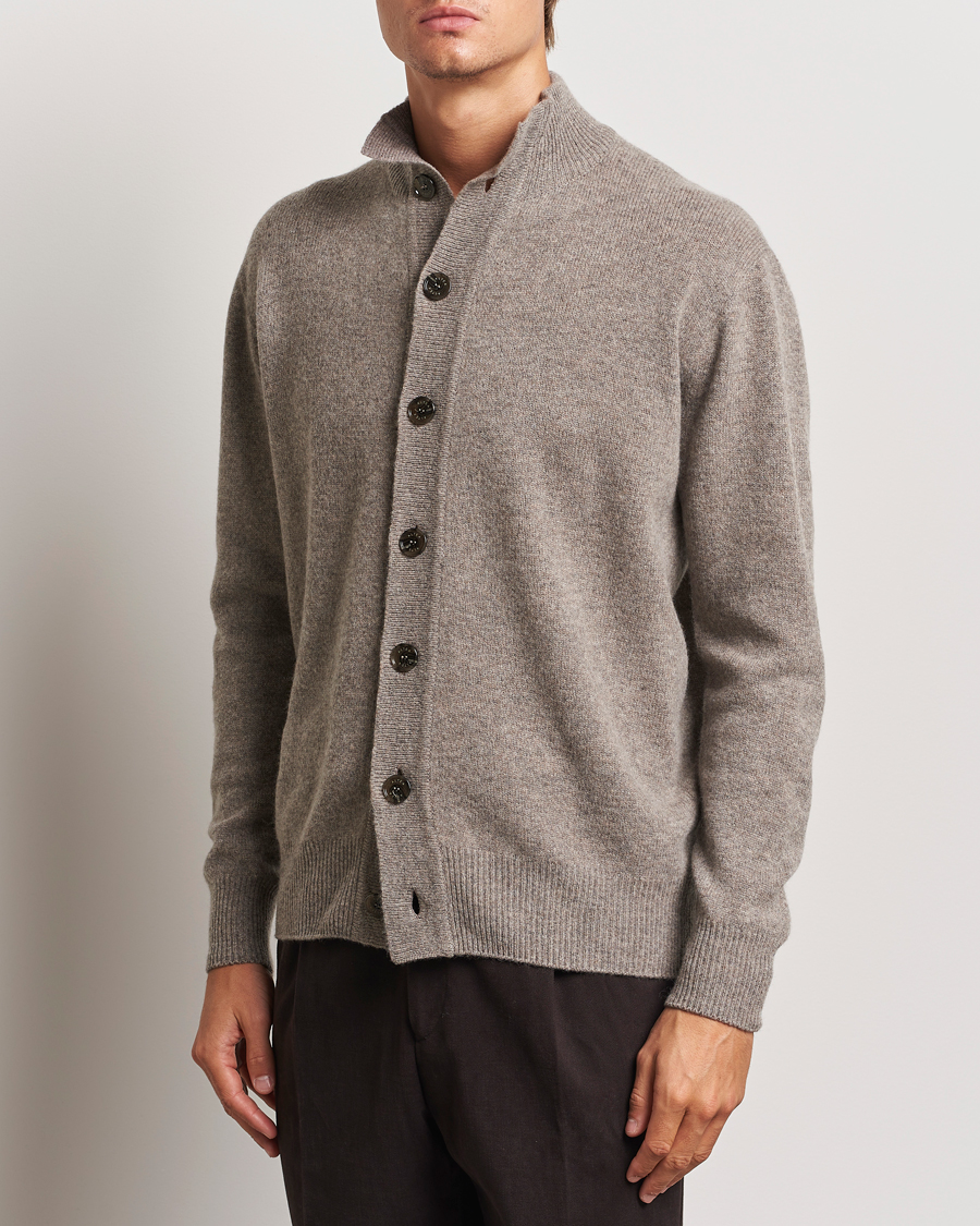 Herr |  | Altea | Shetland Cardigan Taupe