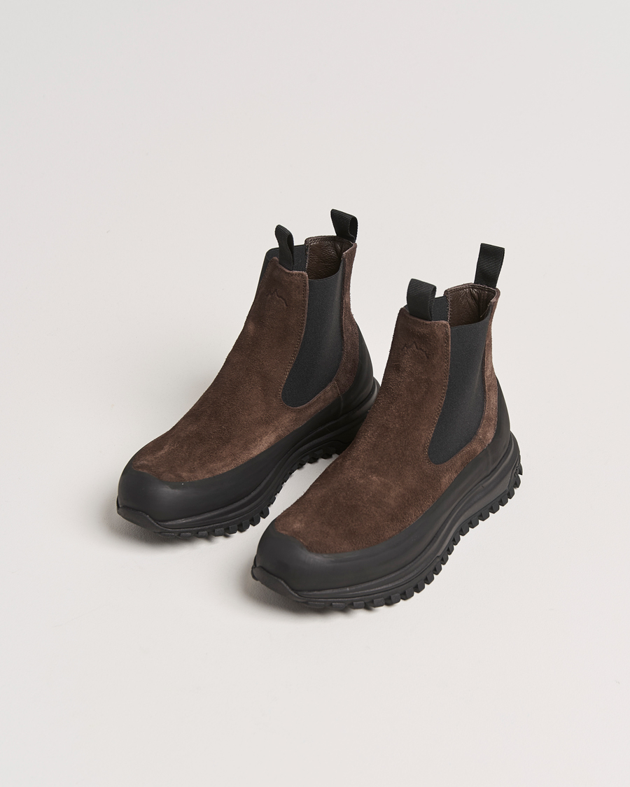 Herr |  | Diemme | Ramon Vibram Sole Chelsea Boot Dark Brown Suede