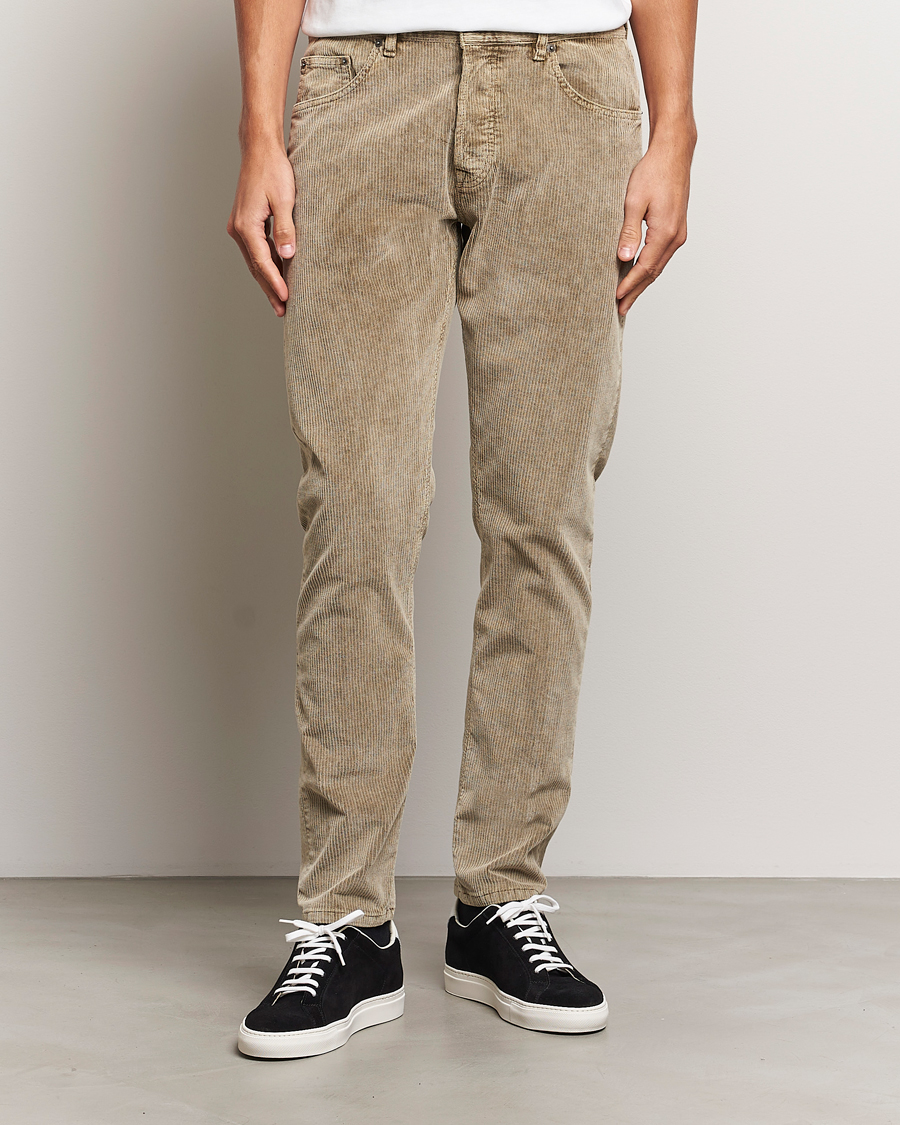 Herr |  | Dondup | Icon Corduroy Trousers Khaki