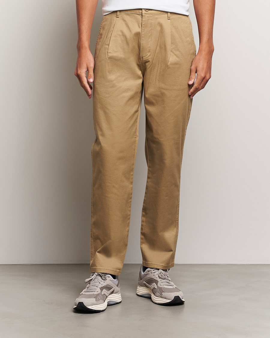 Herr | Chinos | Dockers | Original Pleated Cotton Chino Harvest Gold