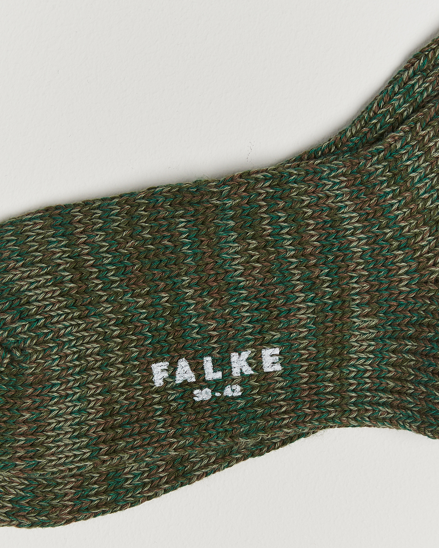 Herr |  | Falke | Brooklyn Cotton Sock Brown Tan