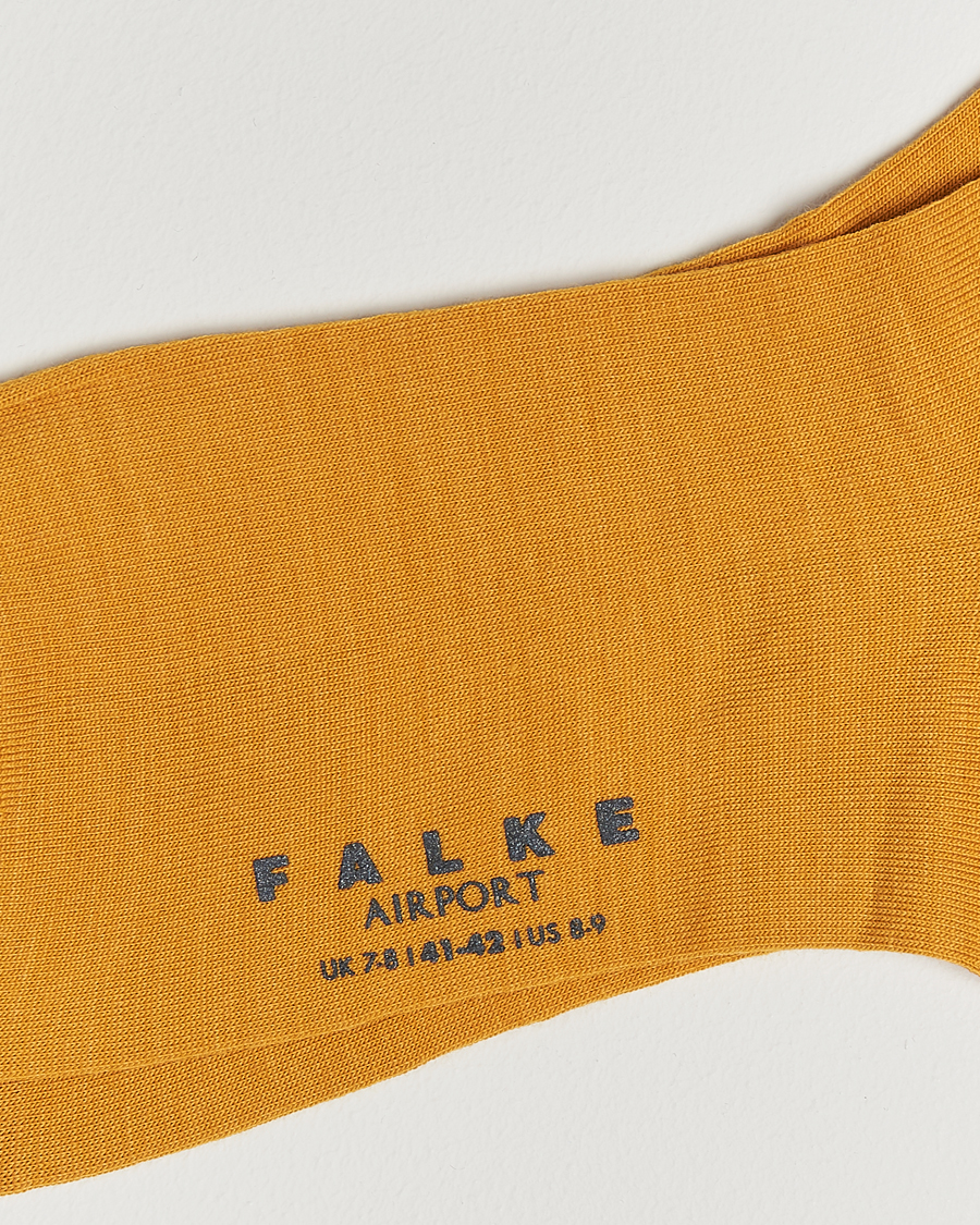 Herr |  | Falke | Airport Socks Amber Yellow