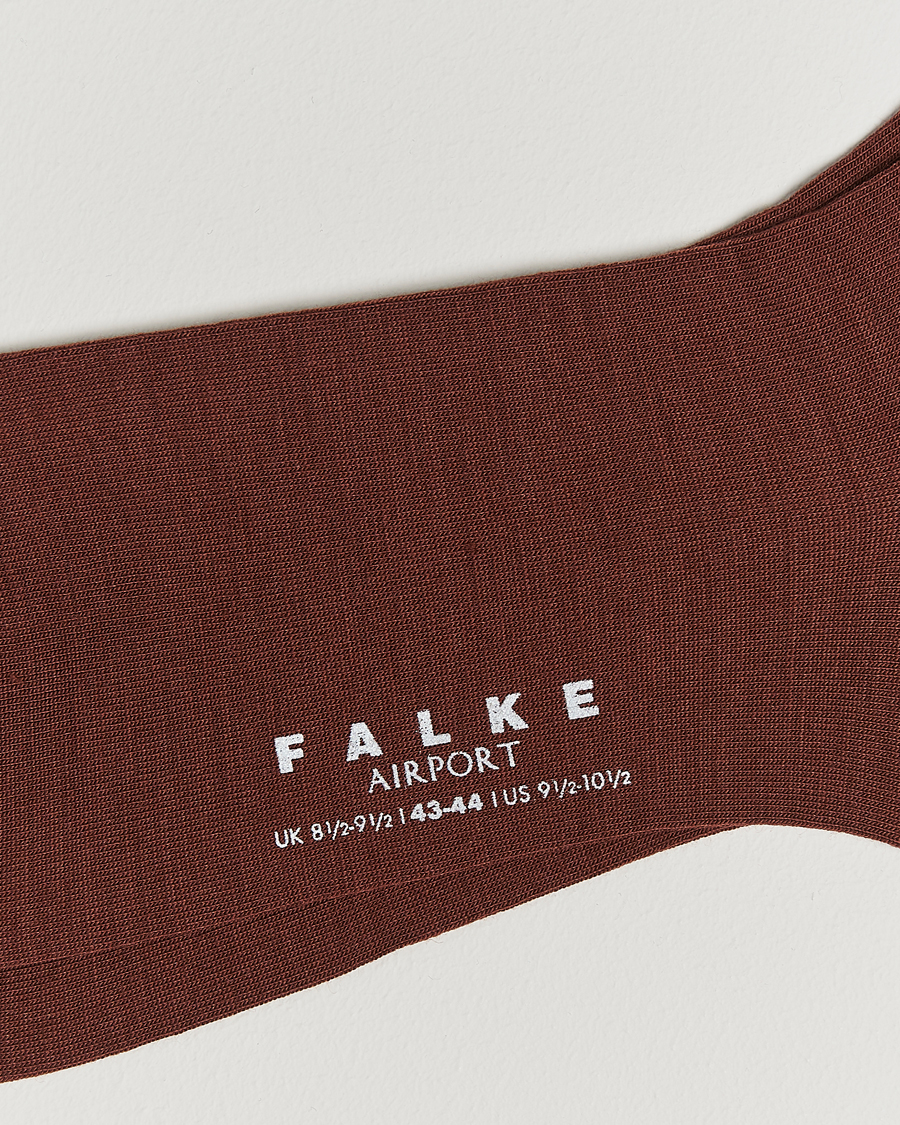 Herr |  | Falke | Airport Socks Cinnamon Brown