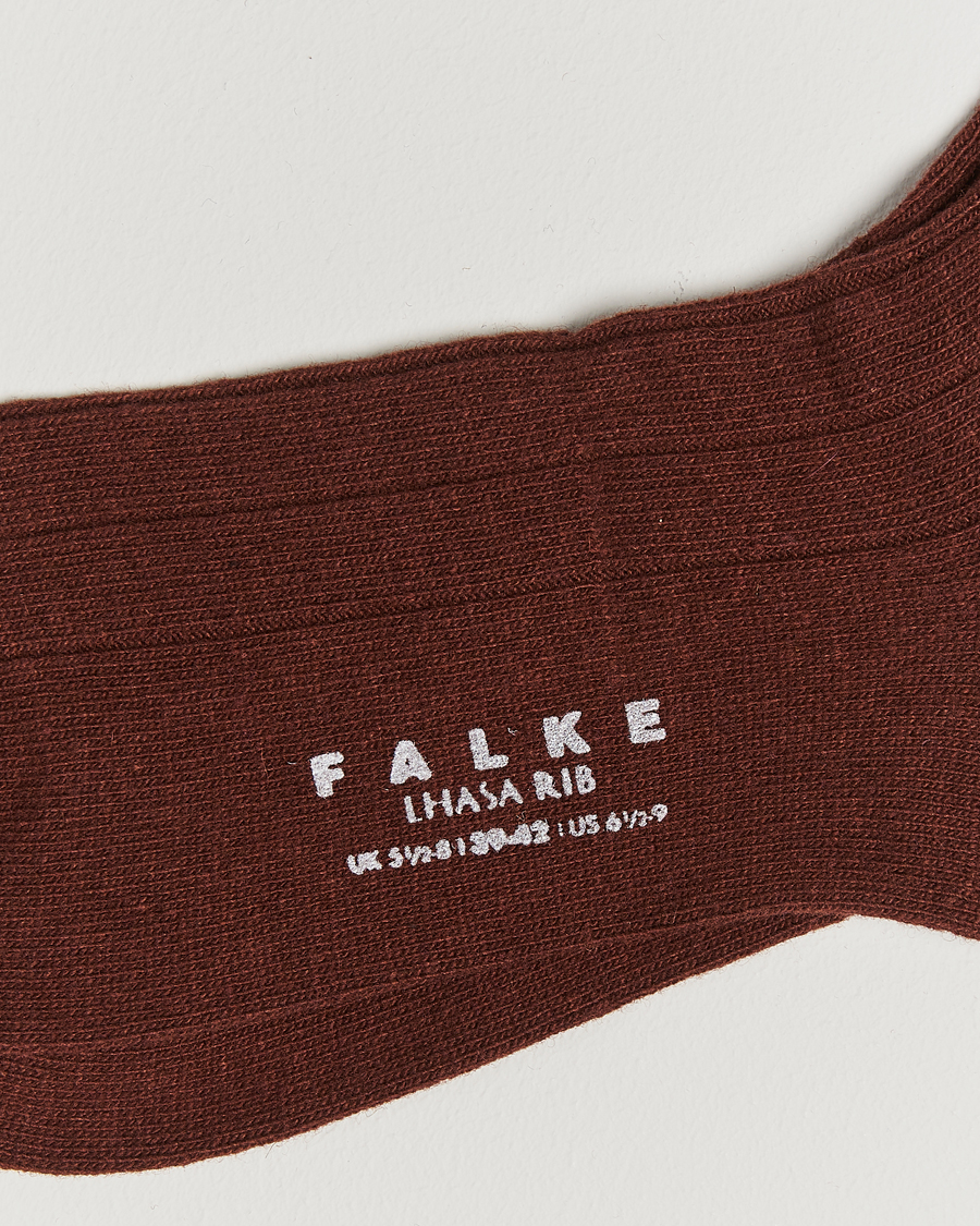 Herr |  | Falke | Lhasa Cashmere Socks Cinnamon Brown