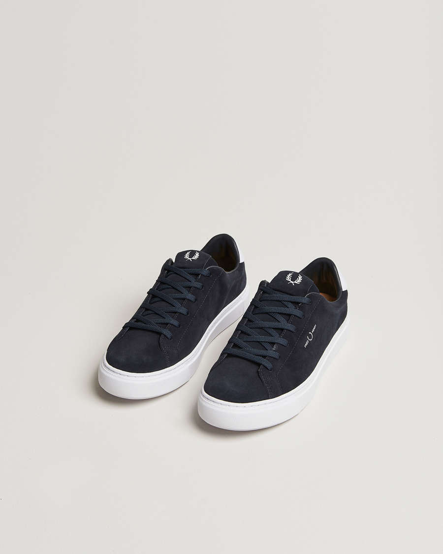 Herr |  | Fred Perry | B71 Suede Sneaker Navy