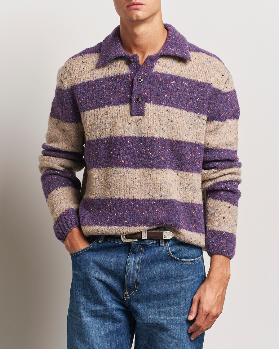 Herr |  | GANT | Barstriped Rugger Deep Plum