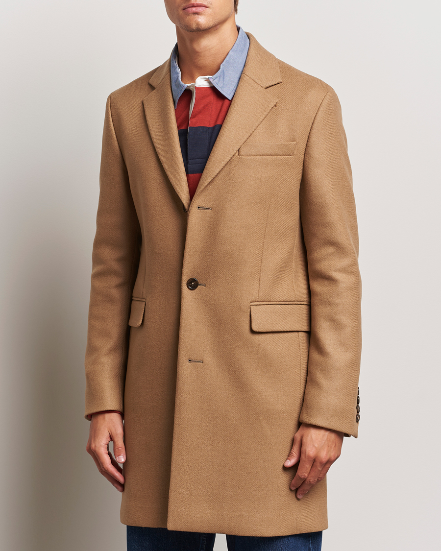 Herr |  | GANT | Classic Wool Coat Mustard Beige