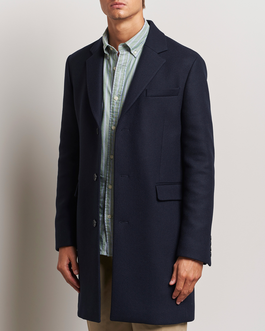 Herr |  | GANT | Classic Wool Coat Night Blue