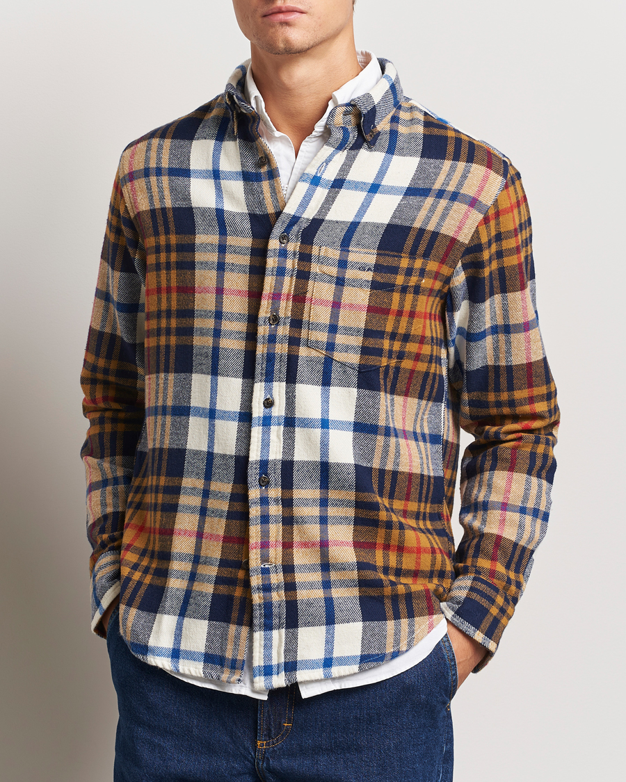 Herr |  | GANT | Twill Checked Shirt Beige