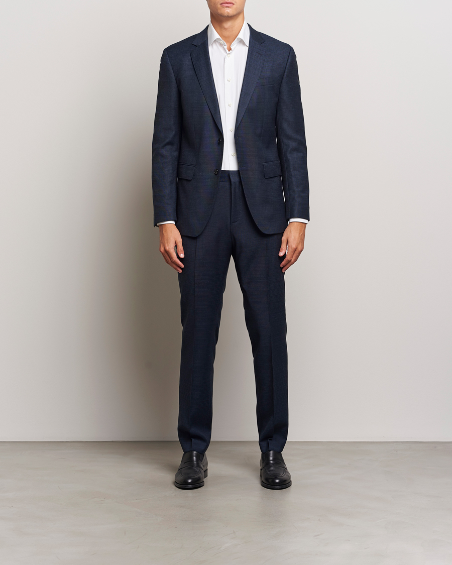 Herr |  | BOSS BLACK | Huge Wool Suit Open Blue