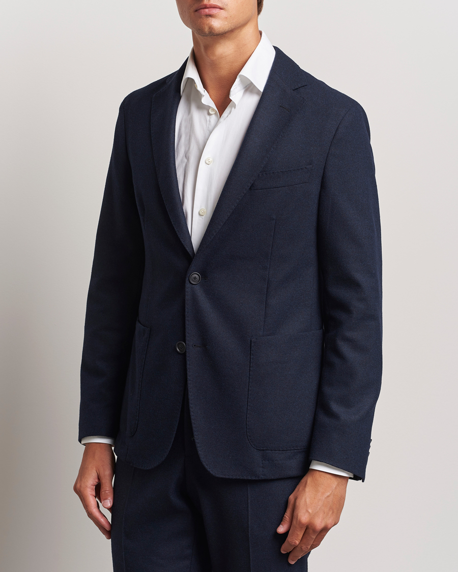 Herr |  | BOSS BLACK | Hanry Wool Tech Blazer Dark Blue