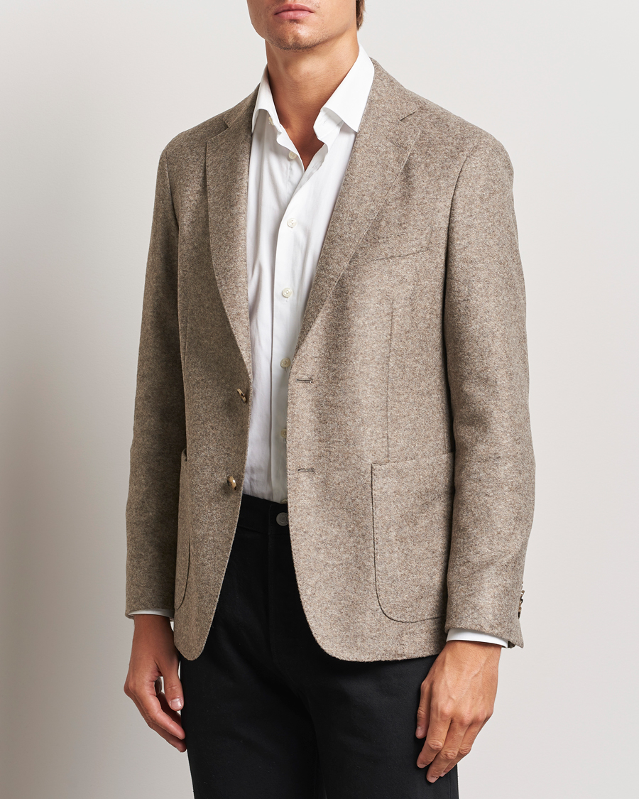 Herr | Business & Beyond - Formal | BOSS BLACK | Hanry Jersey Structured Blazer Medium Beige