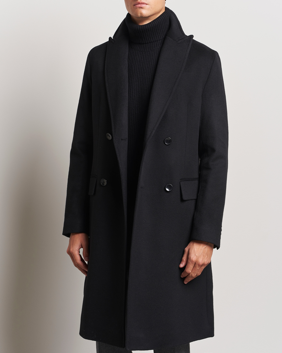 Herr |  | BOSS BLACK | Hyde Double Breasted Coat Black