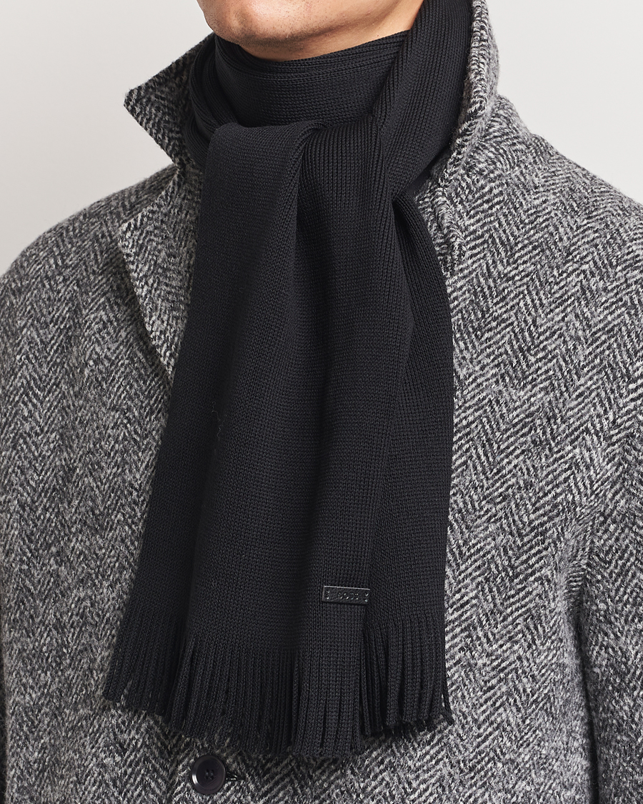 Herr |  | BOSS BLACK | Albas Wool Scarf Black