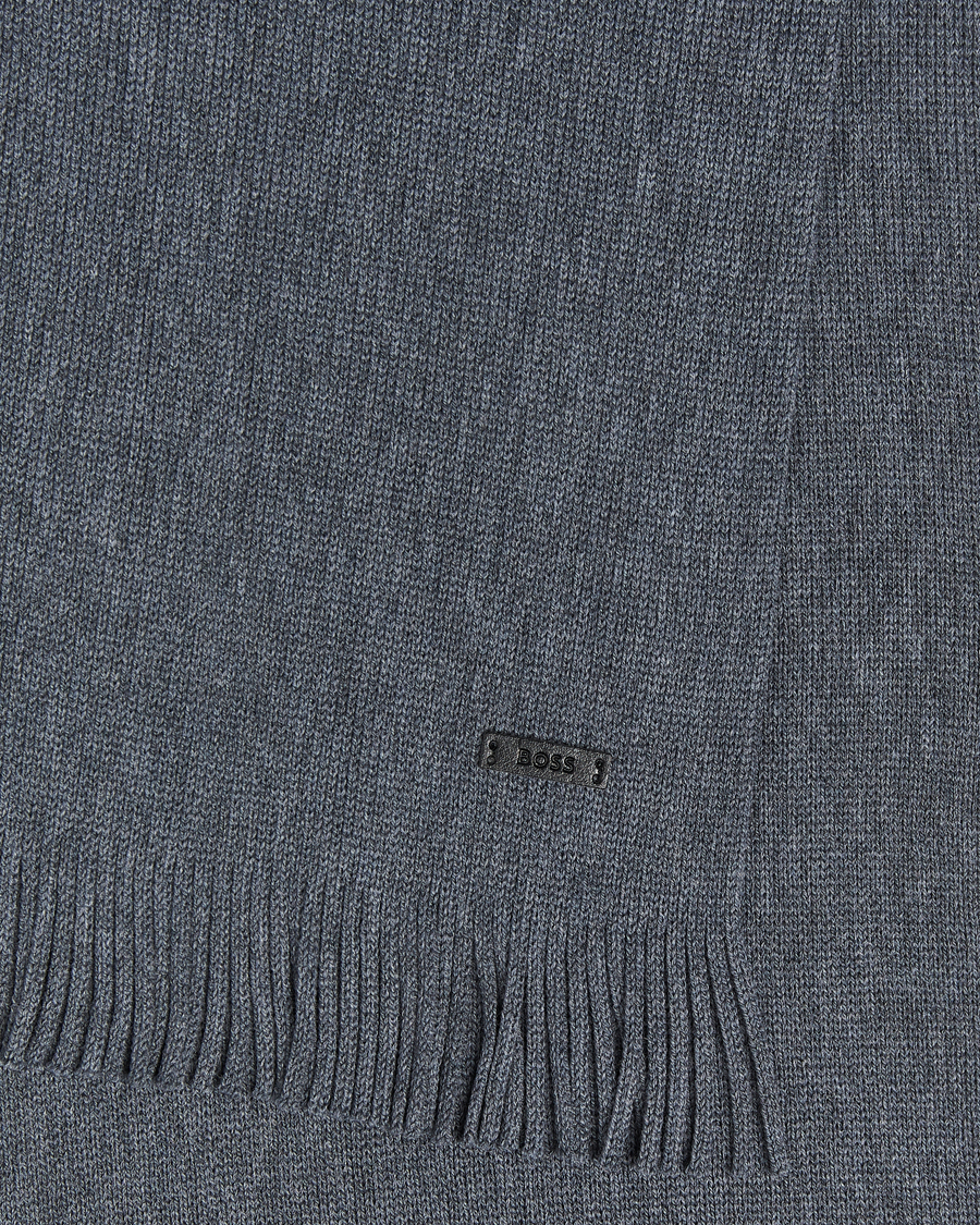 Herr |  | BOSS BLACK | Albas Wool Scarf Medium Grey