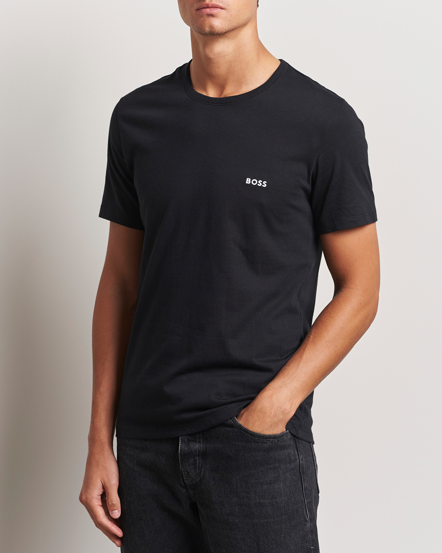 Herr |  | BOSS BLACK | 3-Pack Crew Neck T-Shirt Black/Navy/Green