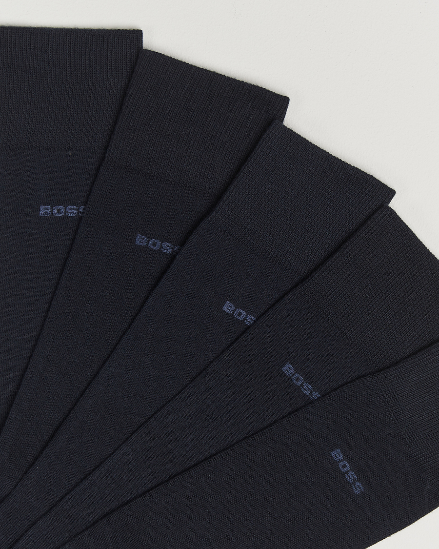 Herr |  | BOSS BLACK | 5-Pack RS Uni Socks Dark Blue