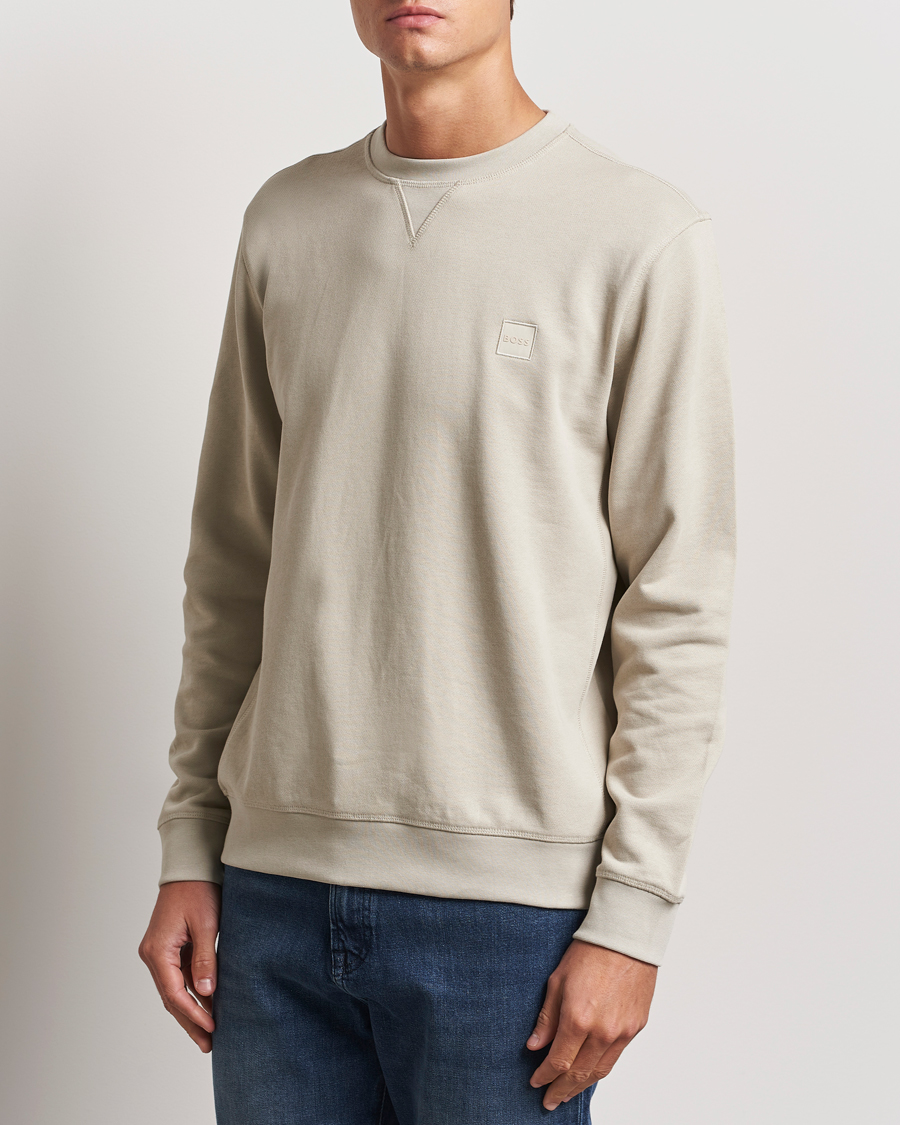 Herr |  | BOSS ORANGE | Westart Logo Sweatshirt Light Beige